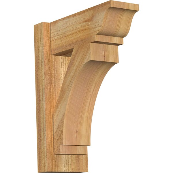 Ekena Millwork Imperial Traditional Rough Sawn Outlooker, Western Red Cedar, 6"W x 14"D x 18"H OUT06X14X18IMP01RWR - main